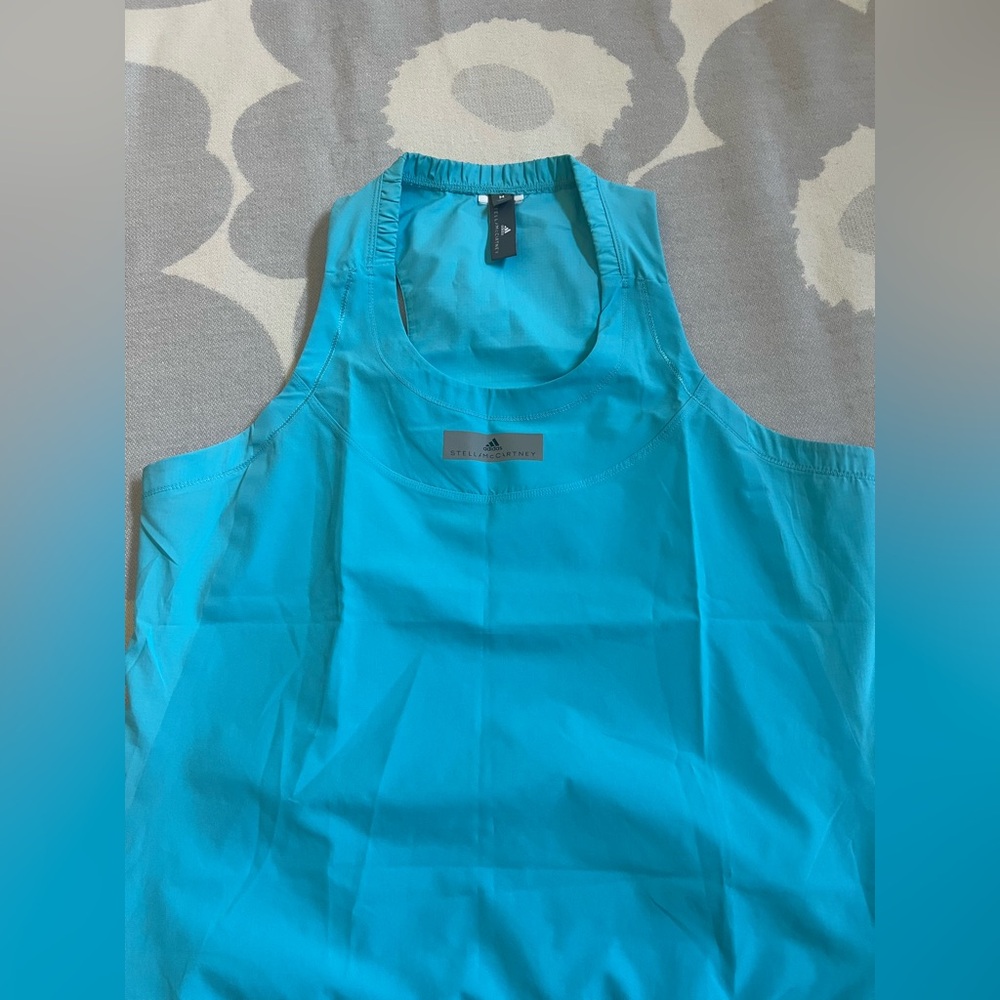 Adidas by Stella McCartney Top Light Blue Size M - Picture 2 of 14